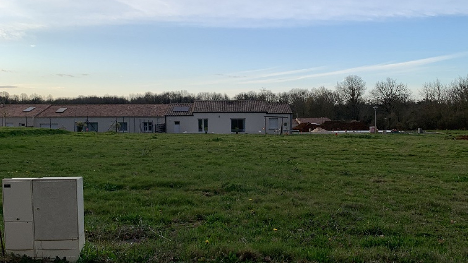 Terrain constructible de 326m2 à Cadillac-sur-Garonne