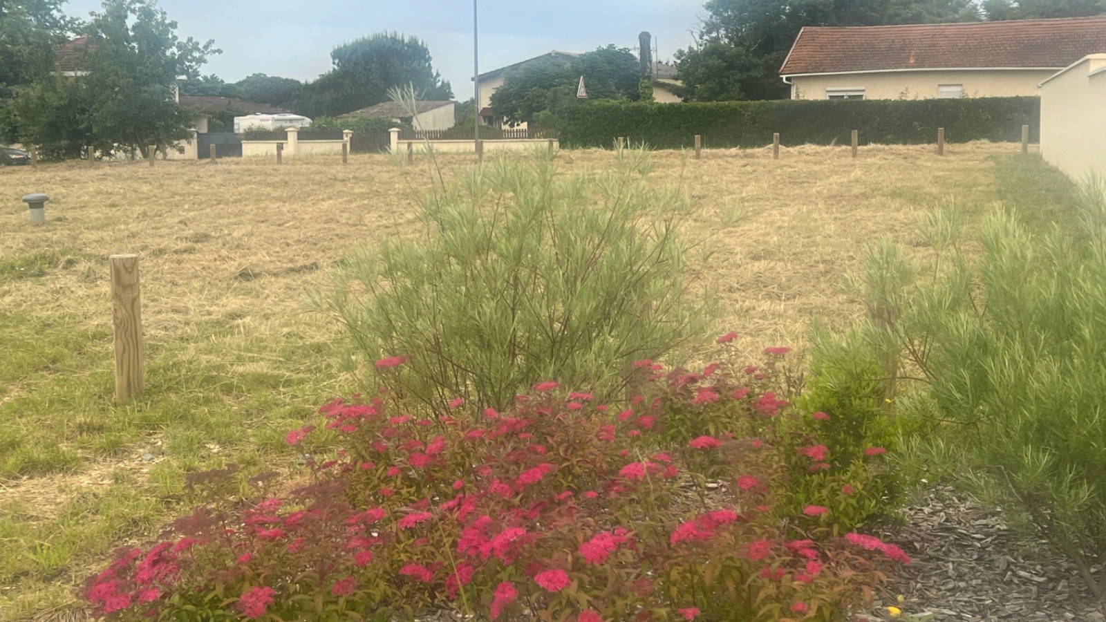 Terrain constructible de 675m2 à Saint-Caprais-de-Bordeaux