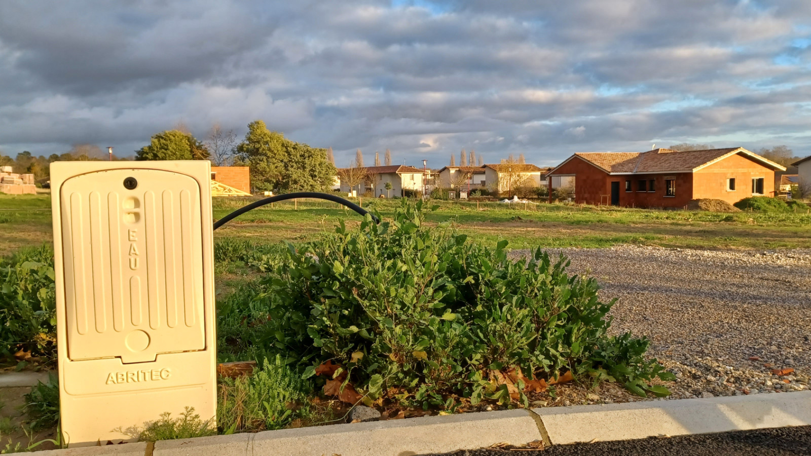 Terrain constructible de 521m2 à Saint-Jean-de-Marsacq