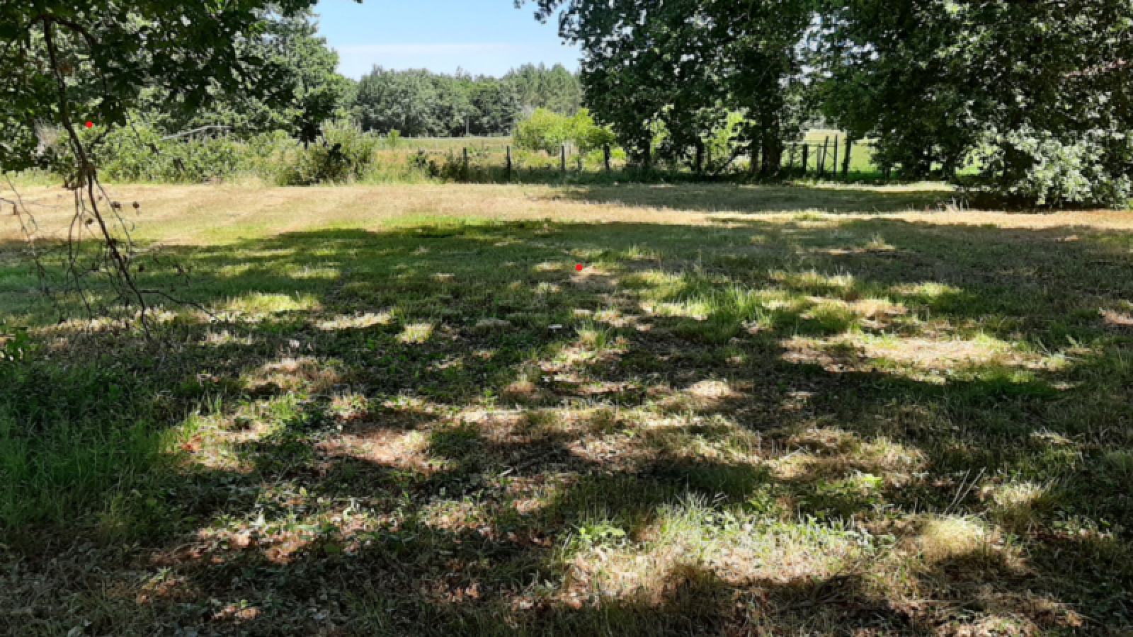 Terrain constructible de 726m2 à Belin-Béliet