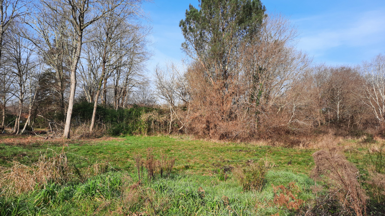 Terrain constructible de 744m2 à Pomarez