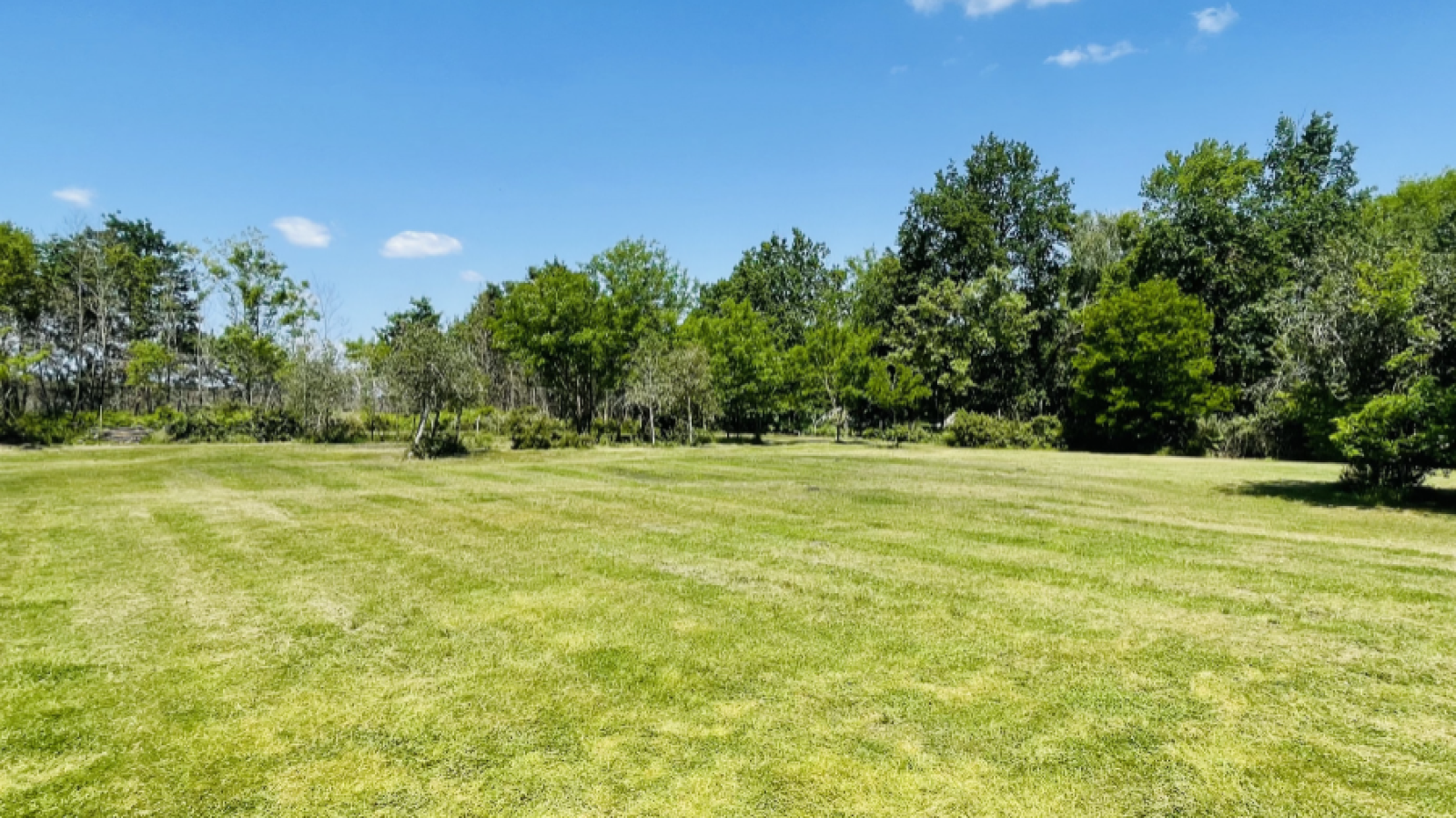 Terrain constructible de 2400m2 à Louchats